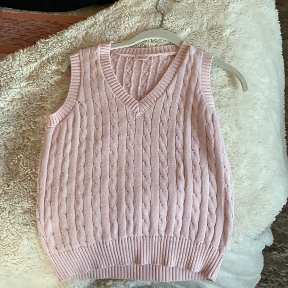 Pacsun Pink sweater vest